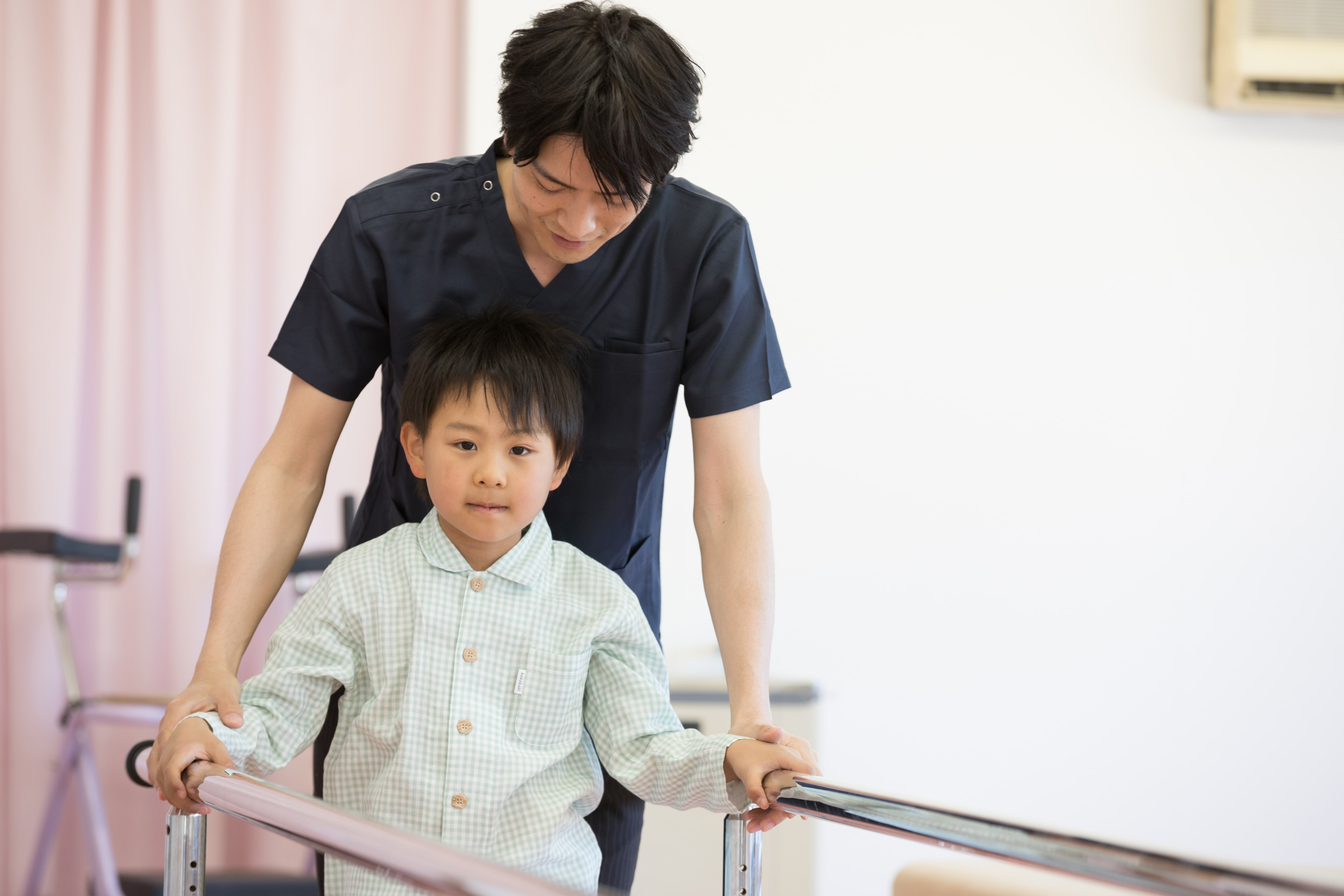 子どもを支える理学療法士