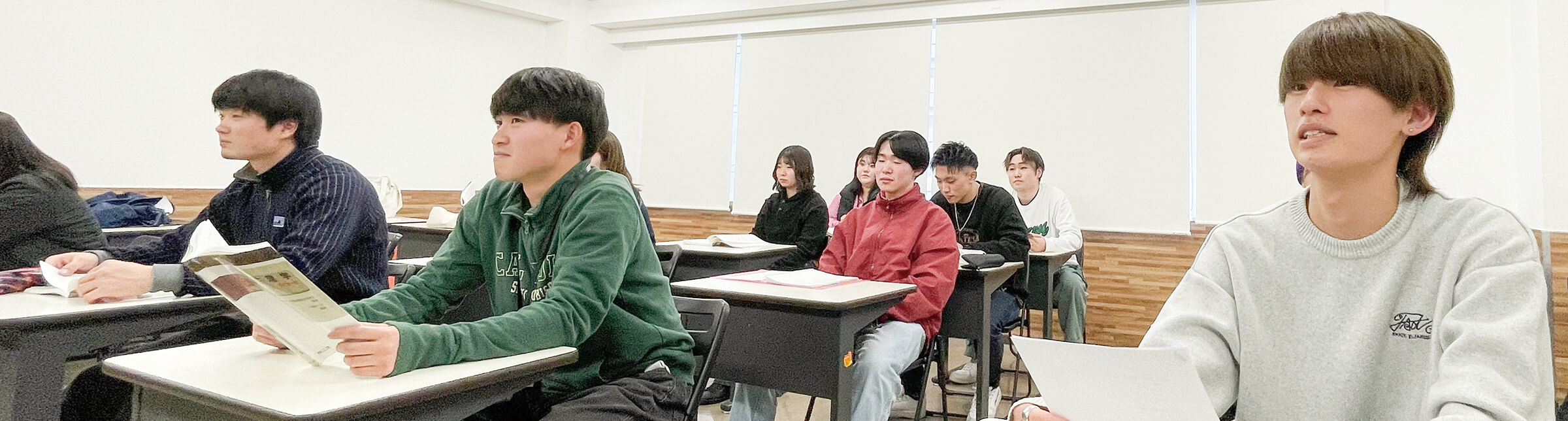 実習を行う学生