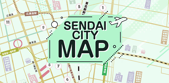SENDAI CITY MAP