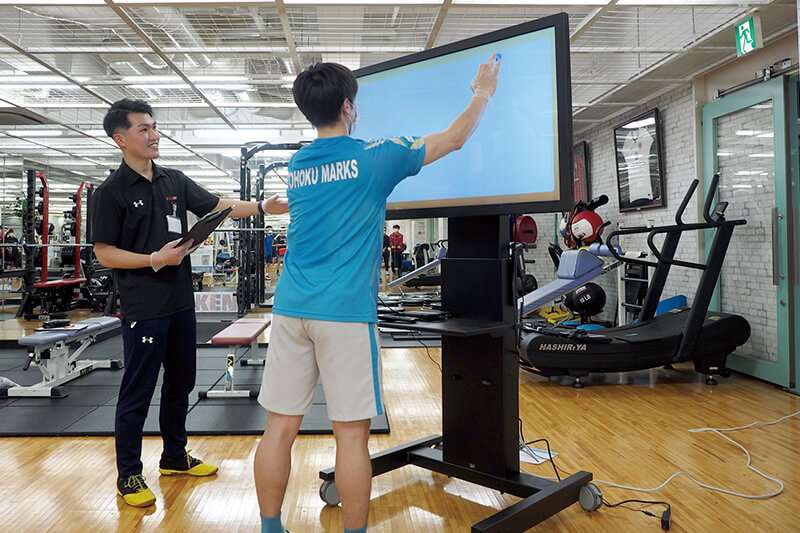 スポーツアナリスト体験