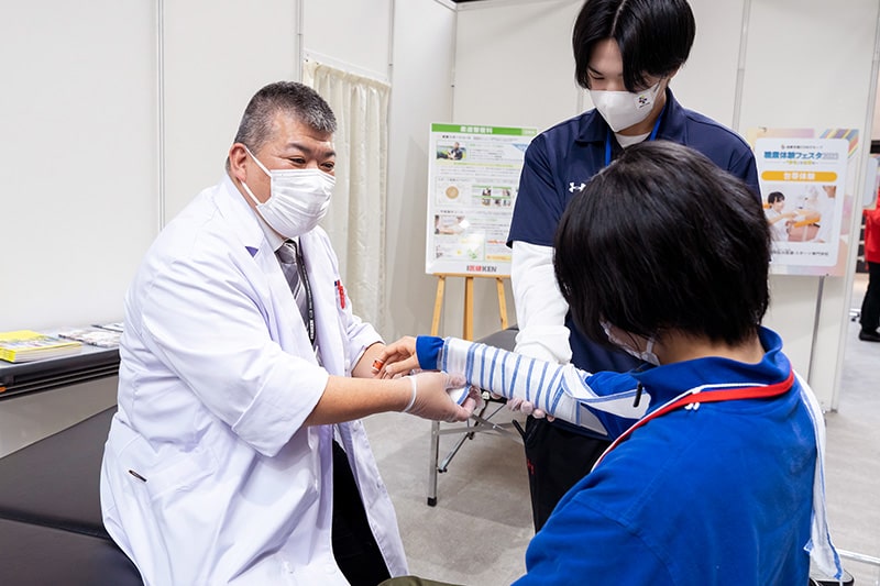 感動職業体験フェスタの様子