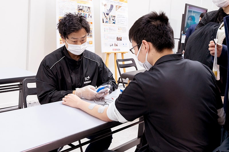 感動職業体験フェスタの様子