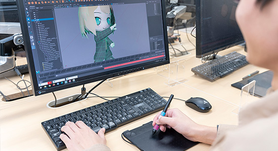コミックイラスト・ゲームグラフィック体験のイメージ画像